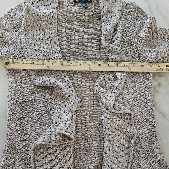 INC (International Concepts) Open-Front Cardigan, Size M - Picture 7 of 11
